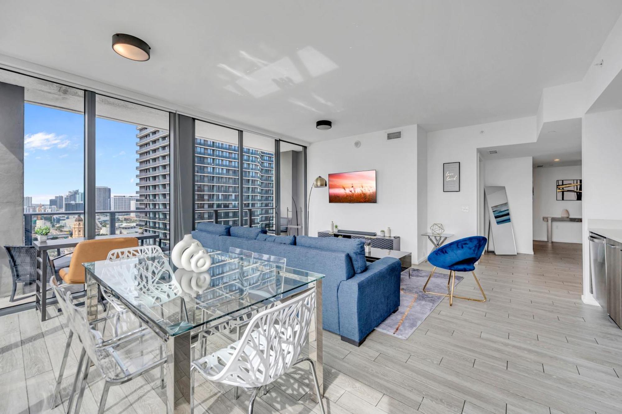 Great 3 Beds 3 Baths Appartment Downtown Miami Ngoại thất bức ảnh