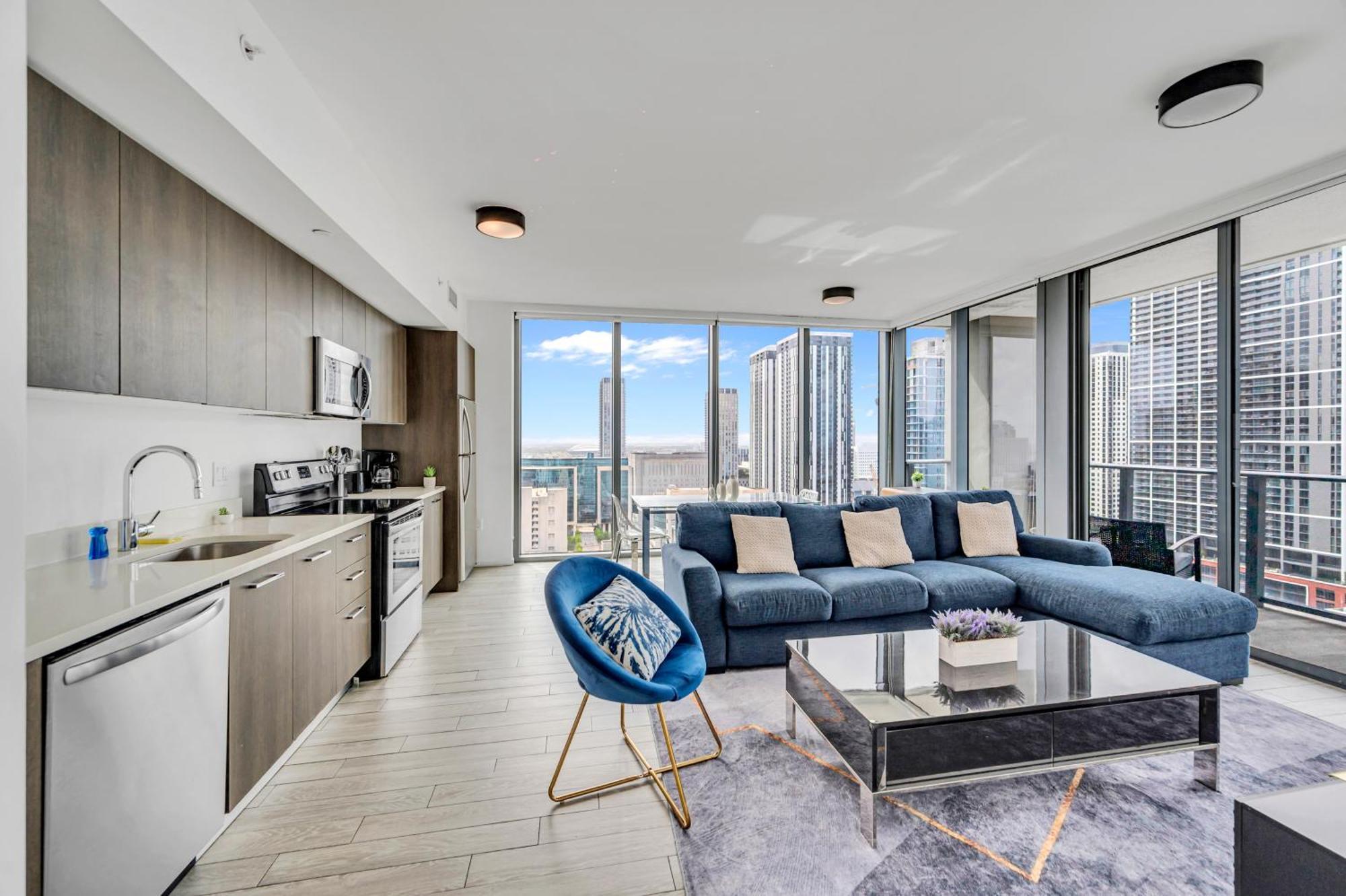Great 3 Beds 3 Baths Appartment Downtown Miami Ngoại thất bức ảnh