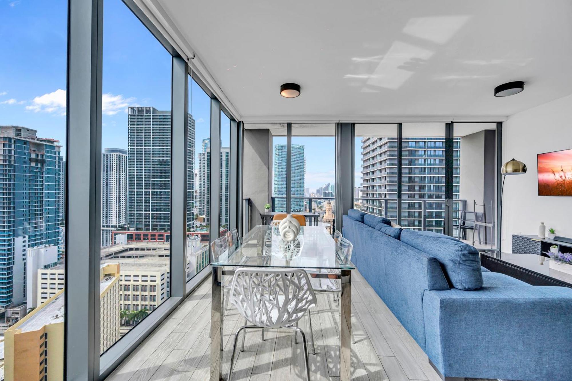 Great 3 Beds 3 Baths Appartment Downtown Miami Ngoại thất bức ảnh